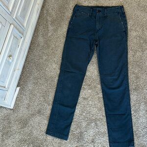 American Eagle Men’s 28/32 Slate Blue Flex Slim Chinos